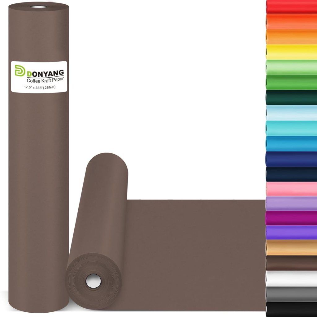 Chocolate Brown Wrapping Paper