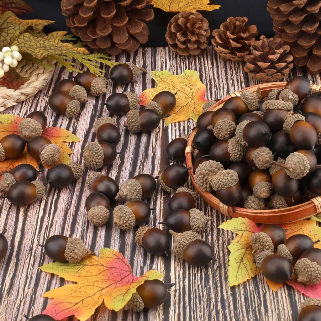 Artificial Acorn Set